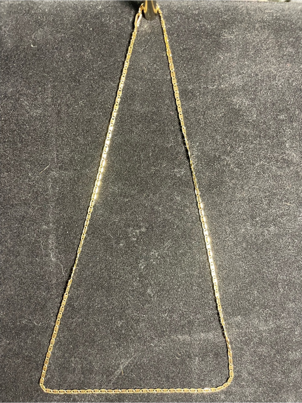 10k Gold Valentino Link Chain Necklace - Women Jewelry